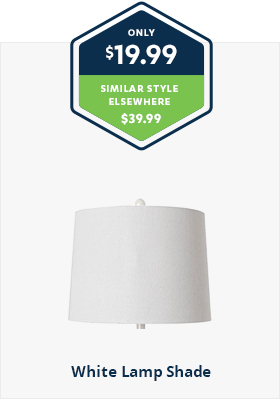 White Lamp Shade